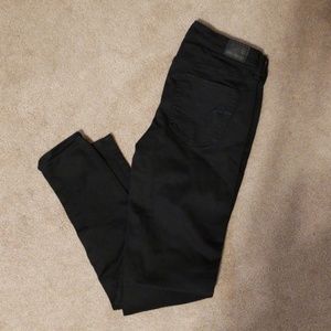 Black American Eagle Skinny Jeans